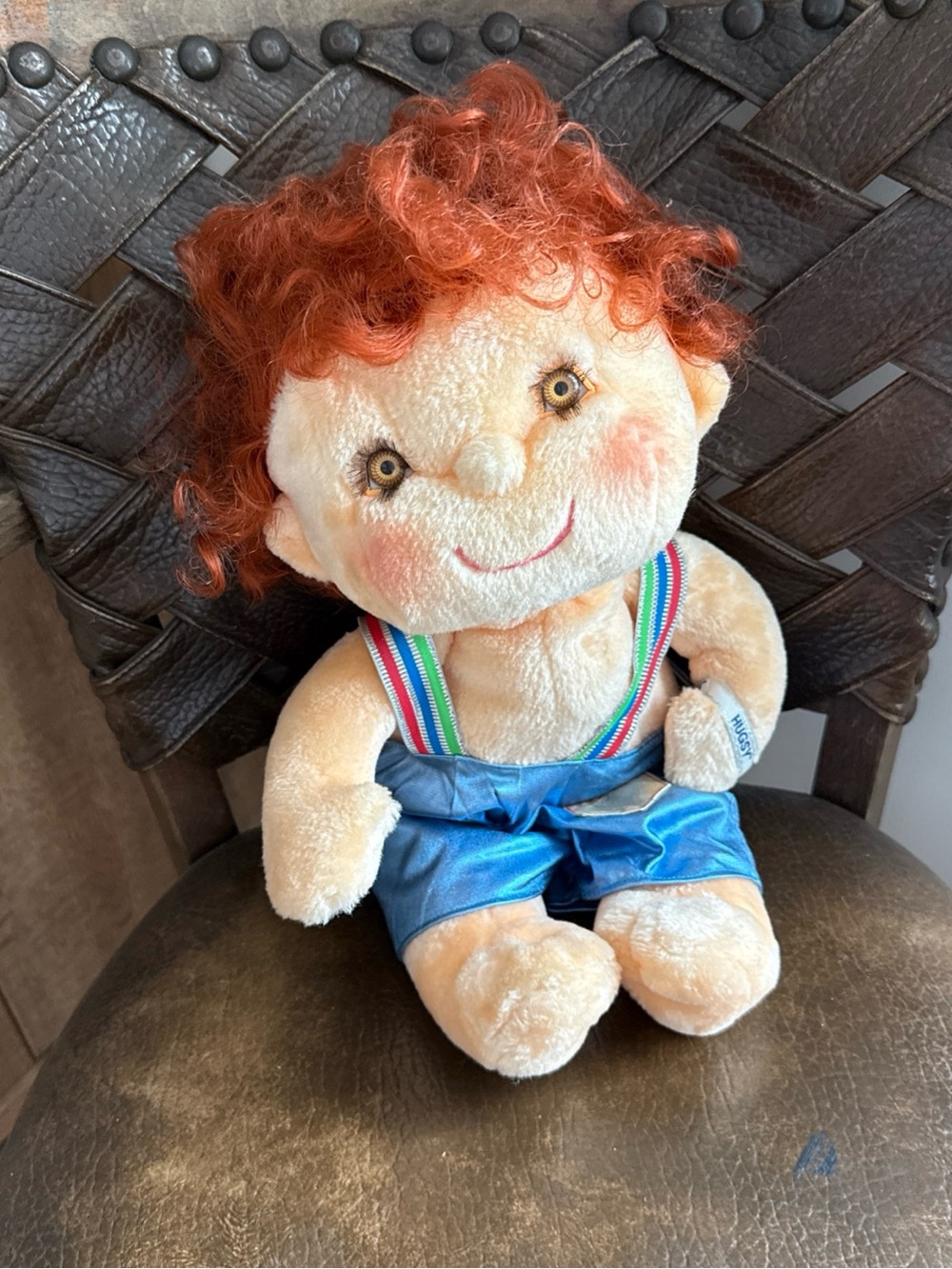 Vintage Hugga Bunch Plush HUGSY DOLL 1985 Kenner Hallmark